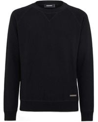 DSquared² - Logo Plaque Knitted Jumper - Lyst