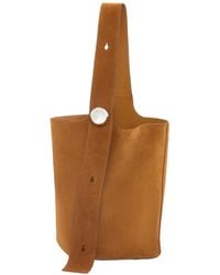 Loewe - Large Pebble Bucket Bag - Lyst