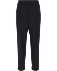 Alberto Biani - Cropped Tailored Pants - Lyst