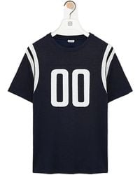 Loewe - Patch Regular-Fit Cotton-Blend T-Shirt - Lyst
