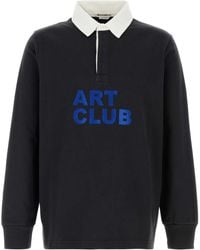 JW Anderson - Jw Anderson Art Club Rugby Polo Shirt - Lyst