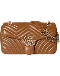 Gucci - Gg Marmont Medium Shoulder Bag - Lyst