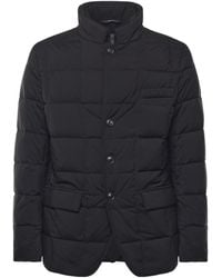 Fay - Quilted Zip-Closure Coat - Lyst