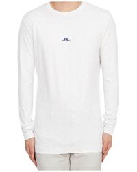 J.Lindeberg - Logo Long Sleeve T-Shirt - Lyst