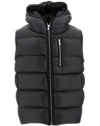 Rick Owens - Sealed Hooded Down Gilet - Lyst