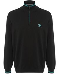 BOSS - Logo Details Sweater - Lyst