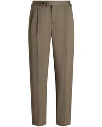 Dolce & Gabbana - Pleated Gabardine Pants - Lyst