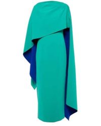 ROKSANDA - Demetria Caped Crêpe Gown - Lyst