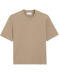 Ami Paris - Logo Detailed Crewneck T-Shirt - Lyst