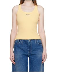 CASABLANCA - Ribbed Crew Neck Vest - Lyst