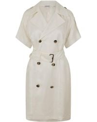 Burberry - Simple Shirt Dress - Lyst