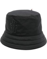 Moncler - Logo-Appliqué Bucket Hat - Lyst