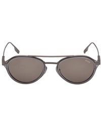 ZEGNA - Geometric Sunglasses - Lyst
