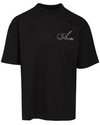 Amiri - Crew Neck T-Shirt - Lyst