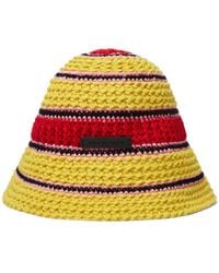 Stella McCartney - Colour-Block Crochet Hat - Lyst