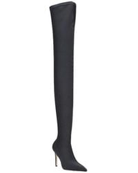 Stuart Weitzman - Pointed-Toe Over-The-Knee Boots - Lyst