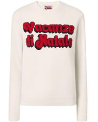 MC2 Saint Barth - Long Sleeve Crewneck Jumper - Lyst