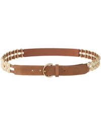 Pinko - Love Stud Embellished Belt - Lyst