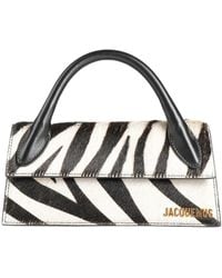 Jacquemus - Zebra Print Flap Bag - Lyst
