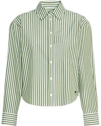 Weekend by Maxmara - Cotton Stripe Shirt - Lyst