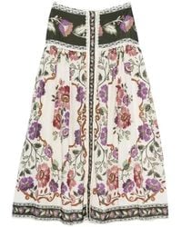 FARM Rio - Patterned Skirt - Lyst