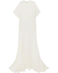 Valentino - Round-Neck Short-Sleeved Dress Dress - Lyst