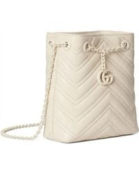 Gucci - Gg Marmont Nano Bucket Bag - Lyst