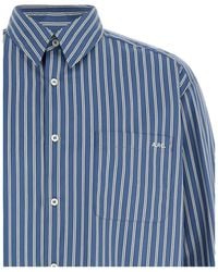 A.P.C. - Malo Striped Shirt - Lyst