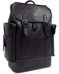 COACH Backpack With Colorful Patches in Black for Men | Lyst