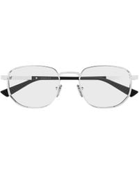 Gucci - Eyewear Panthos Frame Glasses - Lyst