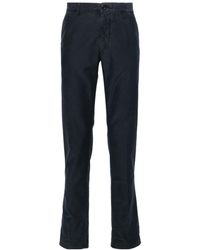 Incotex - Logo-Embroidered Trousers - Lyst