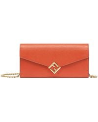 Fendi - Ff Diamonds Chain-Linked Continental Wallet - Lyst