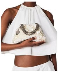 Stella McCartney - Falabella Sequin Mini Shoulder Bag - Lyst