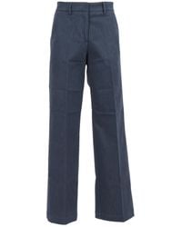 K-Way - Wide-Leg Chino Trousers - Lyst