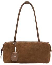 Max Mara - Logo Detailed Shoulder Bag - Lyst