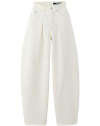 Jacquemus - The Ovalo De-Nîmes Denim Jeans - Lyst