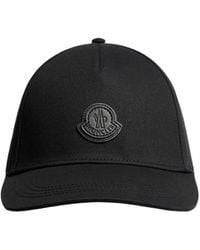 Moncler - Logo Patch Baseball Hat - Lyst