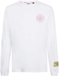 Gcds - Logo Printed Long-Sleeved T-Shirt - Lyst