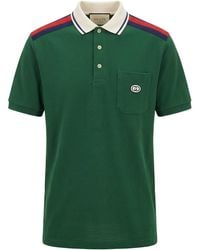 Gucci - Grg Logo Polo Shirt - Lyst