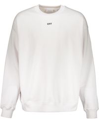 Off-White c/o Virgil Abloh - Arrow Logo Crewneck Sweatshirt - Lyst