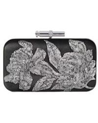 Givenchy - Pout Evening Clutch With Sequins Floral Embroideries - Lyst