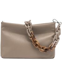 Gianni Chiarini - Zippered Shoulder Bag - Lyst