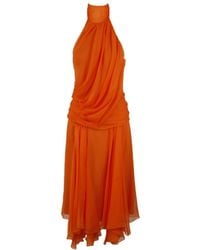 Alberta Ferretti - Logo Dress - Lyst