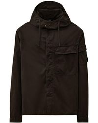 C.P. Company - Flap-Pocket Hooded Jacket - Lyst