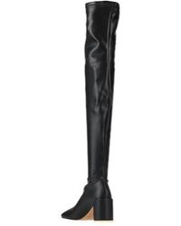 MM6 by Maison Margiela - Solid-Color Knee-High Boots - Lyst