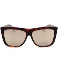 Max Mara - Square Frame Sunglasses - Lyst