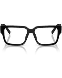 Prada - Eyewear Rectangle Frame Glasses - Lyst