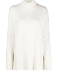 P.A.R.O.S.H. - Drop-Shoulder Crew-Neck Jumper - Lyst