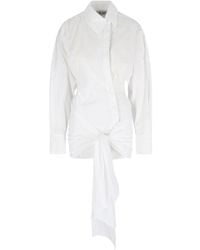 The Attico - The Strapped Shirt Dress - Lyst