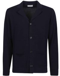 Ballantyne - Buttoned Patch-Pocket Cardigan - Lyst